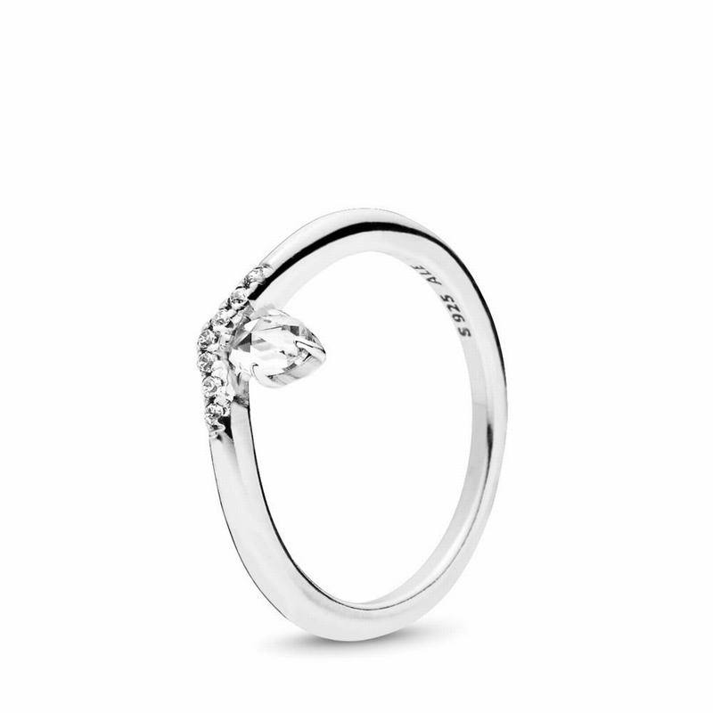 Pandora Australia Classic Wish Stackable Ring - Sterling Silver | GJDROX734